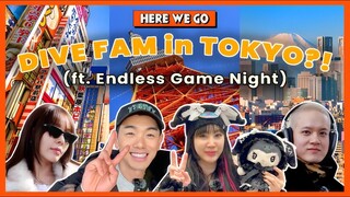 DIVE FAM IN TOKYO ✈️🗼 | HERE WE GO EP1