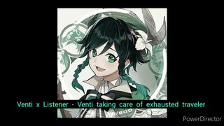 (M4M)Genshin Impact ASMR - Venti x Listener - Venti takes care of exhausted traveler