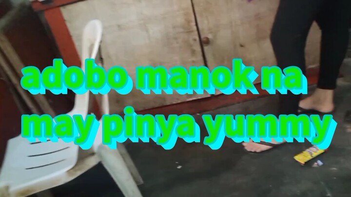 luto tayong ng adobo manok na may pinya