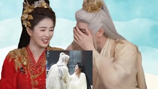 When Bai Lu and Zeng Shunxi were asked about the "neck-choking kiss scene"