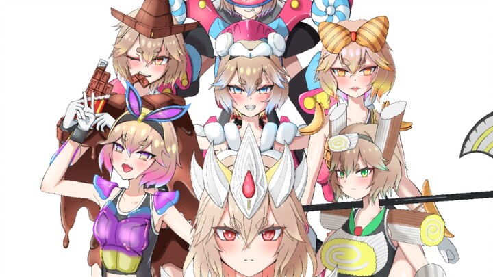 All the current forms of Gabu TV are feminized