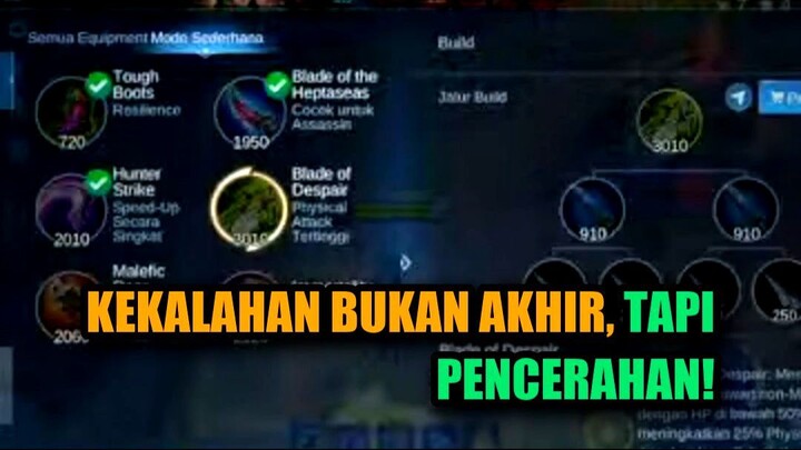 ✨ KEKALAHAN BUKAN AKHIR, TAPI PENCERAHAN!