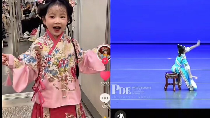 ❤️เด็กๆ ในชุดฮั่นฝูและเด็กๆ ที่เต้นเกอเกอต่างมีความงามในแบบของตัวเอง