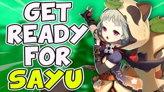 SAYU REVEALED! HOW TO PREPARE! | Genshin Impact: Sayu Skills, Builds, Ascension Materials & More