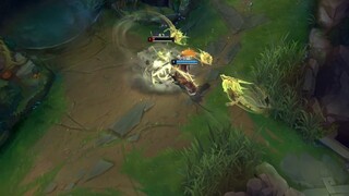 Yasuo's new skin easter egg: Double Wind summons one more dragon than the normal ultimate! (Dragon V