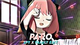 「Anya - Spy x Family💓」| Paro Edit💖 | Thanks for 240k💥
