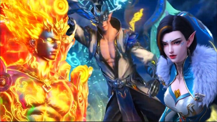 Xiao Yan vs 2 Dou Sheng Klan Heaven Demon Poniex🔥