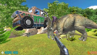 How Long Can I Survive in Jurassic Park. Animal Revolt Battle Simulator