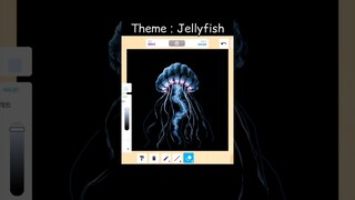 Theme : Jellyfish #roblox #art #drawing #games #painting #illustration #shorts