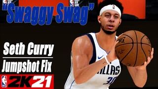 Seth Curry Jumpshot Fix NBA2K21 with Side-by-Side Comparison