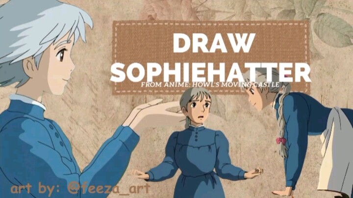 [menggambar sophiehatter] dari anime ghibli howl's moving castle (open req yak)