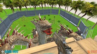 Dont Fall in Monster Cage. Animal Revolt Battle Simulator