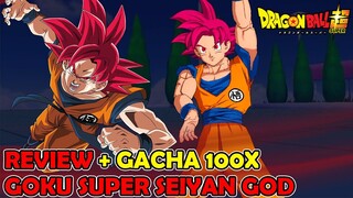 GACHA 100x + Review Goku Super Saiyan God - Starhero: Energy Burst