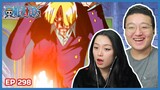 SANJI'S DEVIL FOOT "DIABLE JAMBE" 🔥🔥 | One Piece Episode 298 Couples Reaction & Discussion