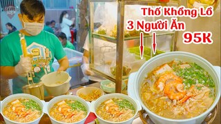 Xuất Hiện Bánh Canh Thố Khủng 95K 3 Người Ăn Không Hết Thách Thức Team Ăn Khỏe