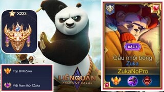 TOP 1 Zuka - ZukaNoPro Huỷ Diệt Rank Cao Thủ 223 Sao Cùng Flash.Daim - Liên Quân Mobile