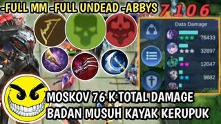 KEJAM! Moskov Perfect Item & Kombinasi Synergy Full MM, Full Undead, Abyss | Magic Chess