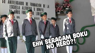 Seragam Sekolah di tempat ini Mirip banget ama Seragam sekolah di Anime Boku no hero Academia?