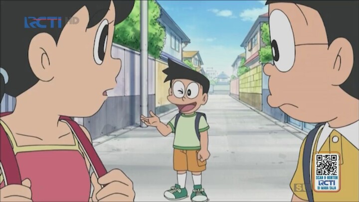 Doraemon - Mata Yang Mengandung 1 Juta Volt | Raksasanya Muncul