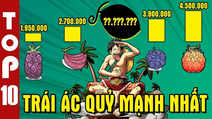 👉 TOP 10  Trái ác quỷ mạnh nhất Onepiece - So sánh và điểm sức mạnh | #Animedaichien