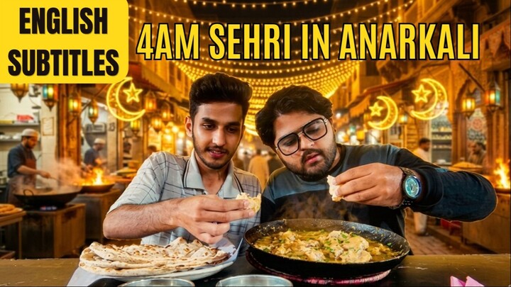 😱 WHY IS THIS ANARKALI FOOD STREET FULL AT 3AM?! | Pakistan Ramadan Night Tour | The Vibe Gang