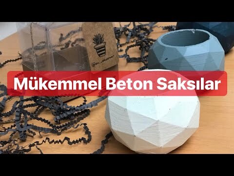 MUHTEŞEM BETON SAKSILAR | HEDİYE GELEN ÜRÜNLER