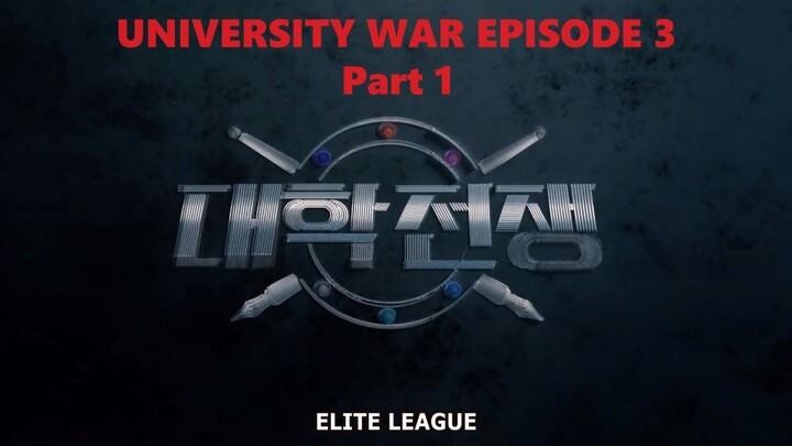 University War Episode 3 Part 1 Subtitle Indonesia