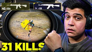 M4 + AKM EFSANE İKİLİ!! 31 KILLS | PUBG Mobile