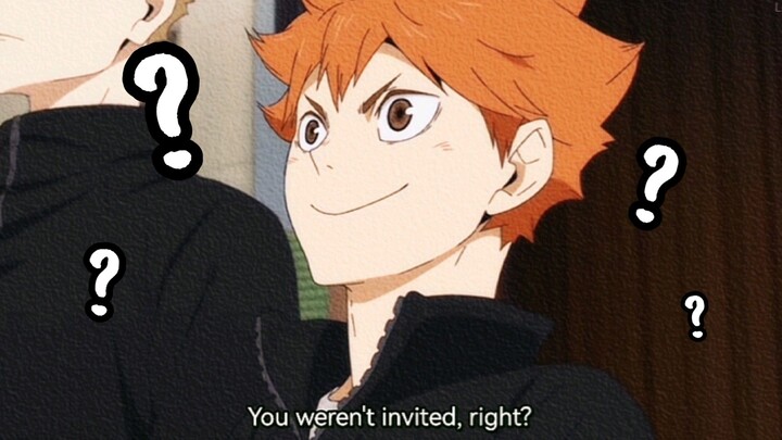 SOCIAL ANXIETY IS SCARED OF HIM 😭 HAIKYUU!