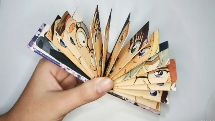 Watercolor Painting | Colorful Eyes In Detective Conan