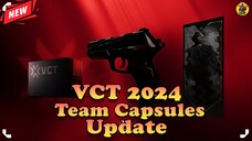 VCT 2024 Team Capsules Update | Skins, Release Date, Price | Valorant Updates | @AvengerGaming71