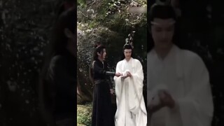 Cutest 💕 Scene 🤩 #xiaozhan #theuntamed #wangyibo