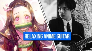 Demon Slayer BUT It's Acoustic | Gurenge Relaxing Instrumental