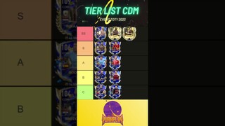 TIER LIST CDM EVENT TOTY FIFA MOBILE 2023 #fifamobile  #fifamobileindonesia