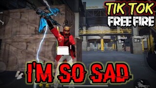 Tik tok free fire I'm So sad mode ruok, keren, kreatif,proplayer, grandmaster, slowmo(ff tiktok)