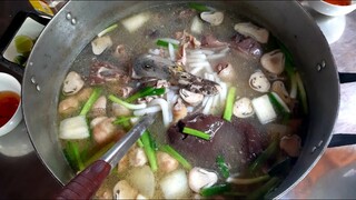 Bánh canh bột xắt thịt vịt ăn thay cơm || việt miền tây