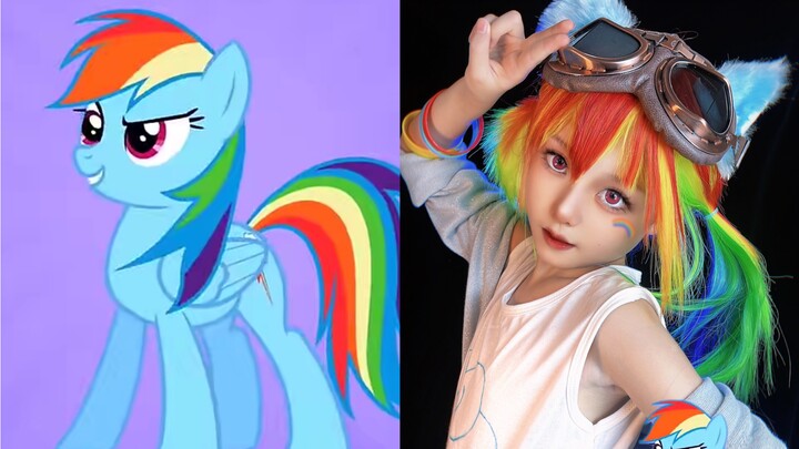 Ever since my daughter started cosplaying, she wants to cosplay everything she sees.