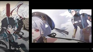 致2024年7月11日被网暴退网的鸣潮up超音速鸽酱，狱游刑本人发的“借鉴对比视频”，已留档