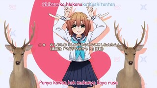 Shikanoko Nokonoko Koshitantan episode 1 Full Sub Indo | REACTION INDONESIA