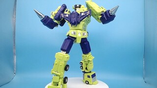 This color matching is quite good, Transformers NA Hercules EX version G1 toy color matching gift bo