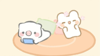 有你在身边就超开心！