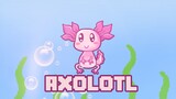 Cute Minecraft Axolotl got Hiccups... #Axolotl #Minecraft #Mobs