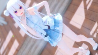 [MMD] Emilia กับท่าเต้นที่น่ารักและสดใสสุดๆ BGM: PRISTIN - WEE WOO