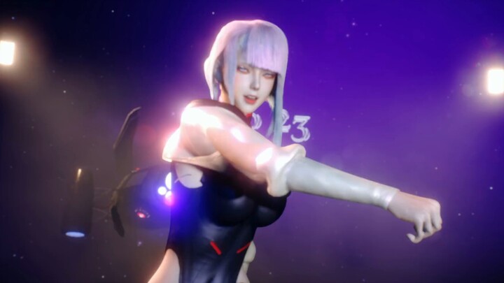 Cyberpunk Edgewalker Lucy VAM MMD Maafkan Saya