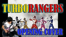 TURBO RANGERS - Opening Guitar Instrumental Cover