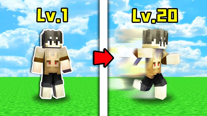 The higher the player's level, the faster their movement speed will be!