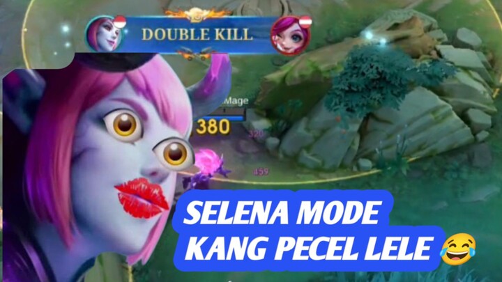 Selena mode magang 😂