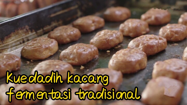 Kue dadih kacang fermentasi tradisional