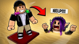 Throwing My Wife Into QUICKSAND in Roblox..