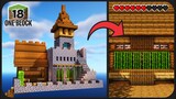Membuat Sugarcane Farm & Bamboo Farm ! || Minecraft Survival One Block Pt.18